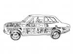 Datsun 1200 1974 года